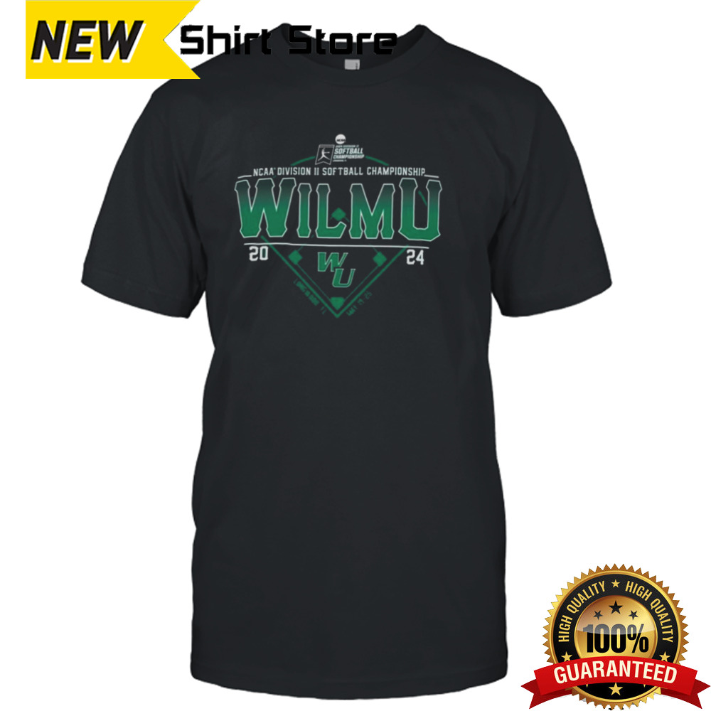 Official Wilmington University Wildcats 2024 NCAA Division II Softball Championship Shirt