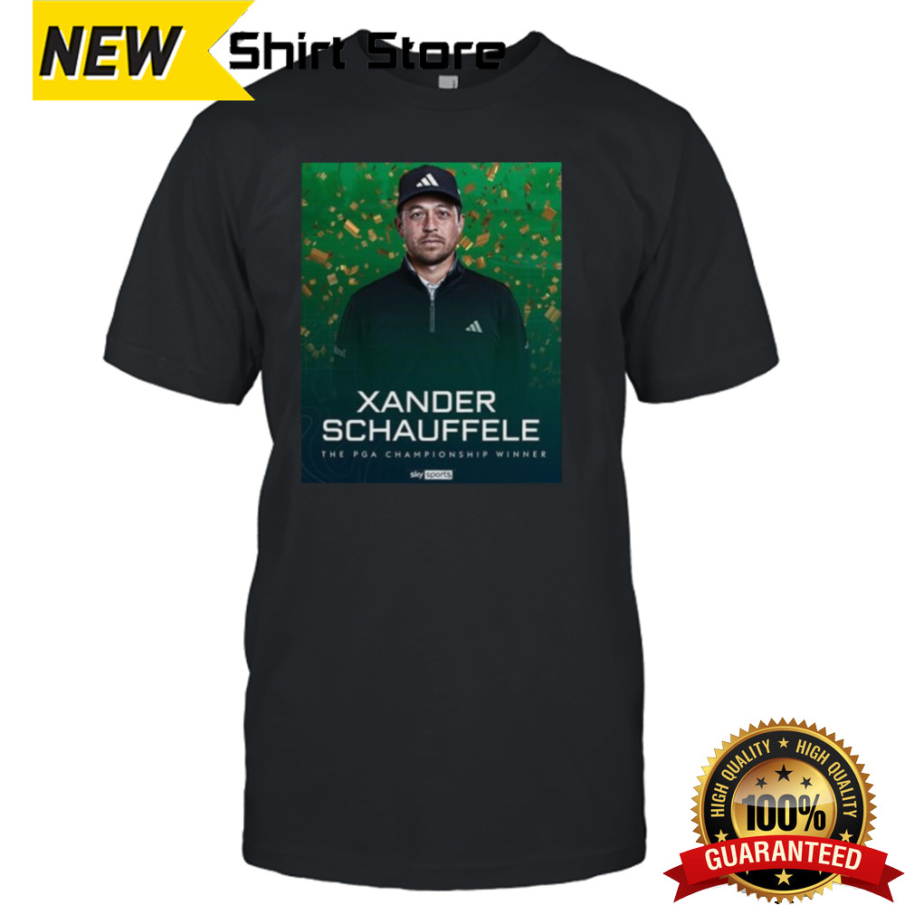 Official Xander Schauffele The PGA Championship Winner 2024 Shirt