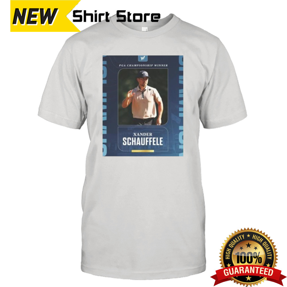 PGA Championship Winner Xander Schauffele Shirt