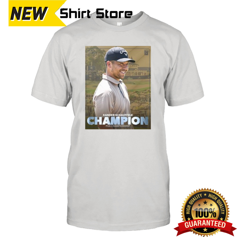 XAnder Schauffele pga champion Championship 2024 PGA Tour Shirt