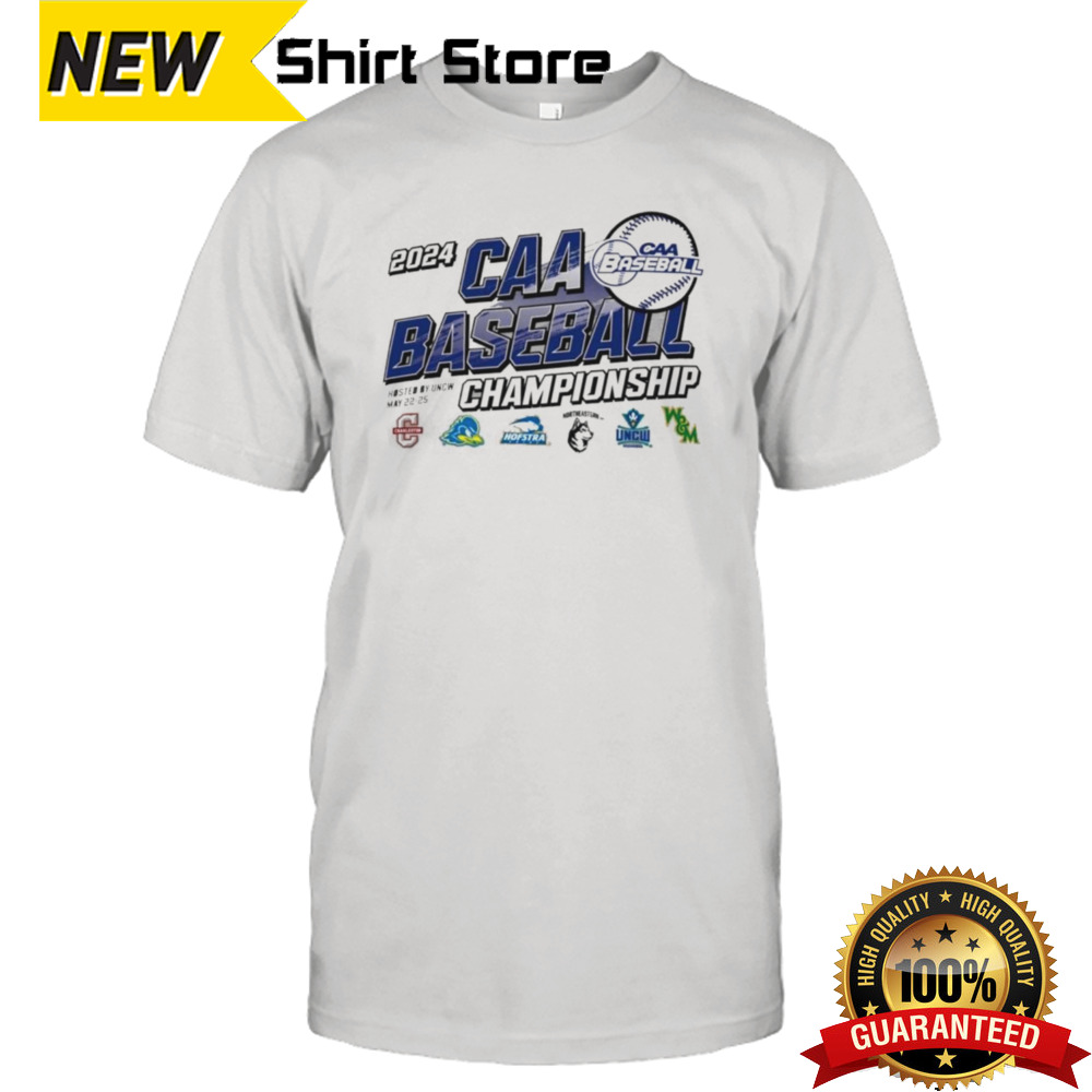 2024 Coastal Athletic Baseball Championship May 22-25 shirt