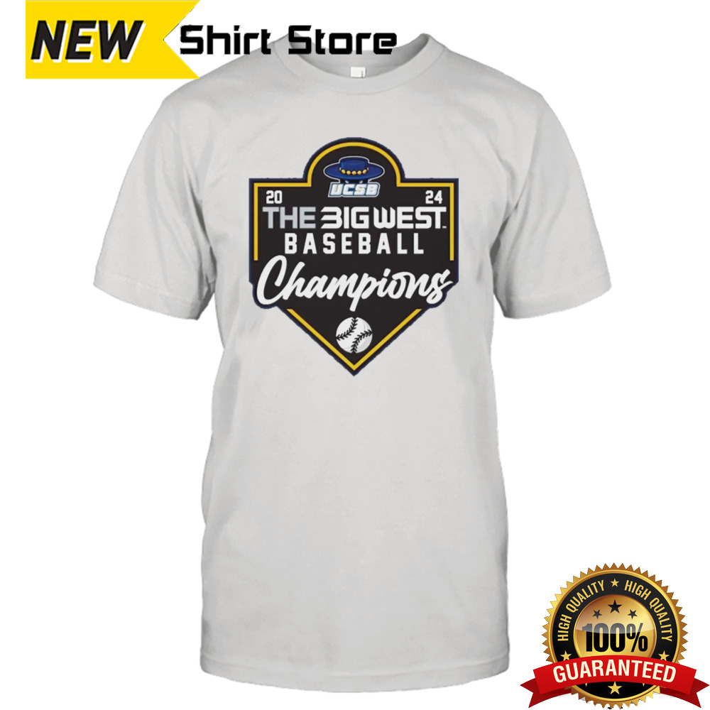 Big West Baseball UC Santa Barbara Champions 2024 shirt