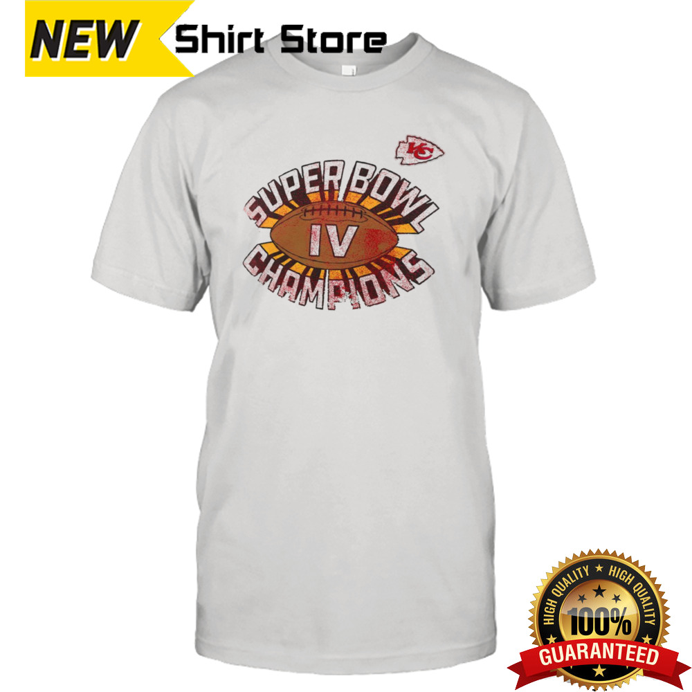 Kansas City Chiefs Super Bowl IV Champions shirt