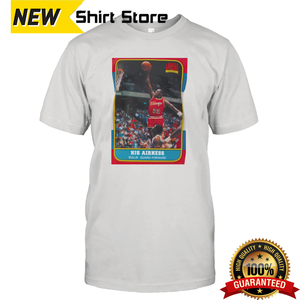 Michael Jordan his airness bulls guard-forward shirt