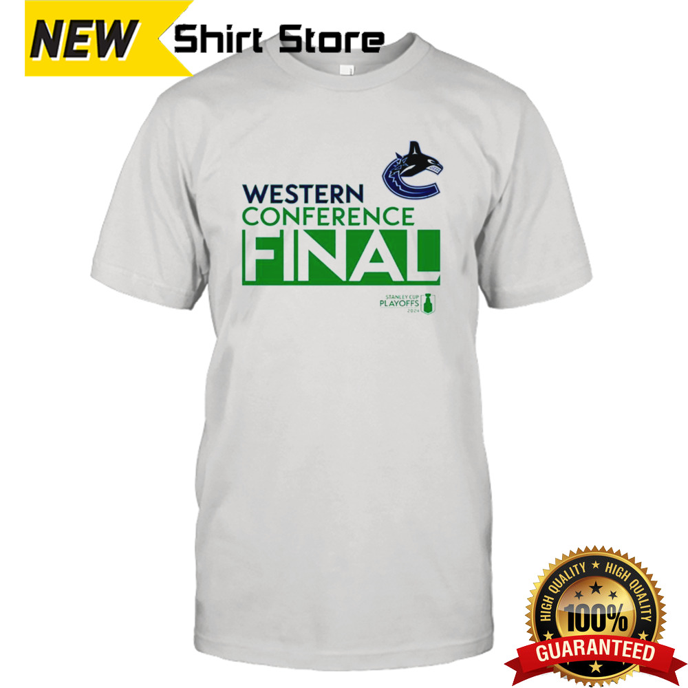 NHL Vancouver Canucks 2024 Western Conference Finals shirt