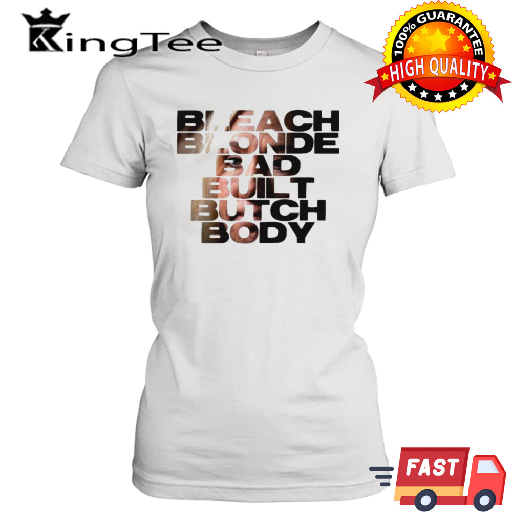 Official Bleach Blonde Bad Built Butch Body MTG T-shirt