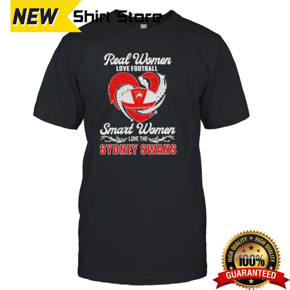 Real Women Love Football Smart Women Love The Sydney Swans Diamonds 2024 Shirt