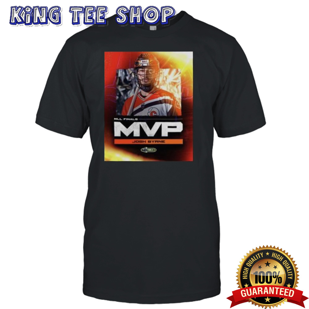 Josh Byrne Buffalo Bandits 2024 NLL Finals MVP Shirt