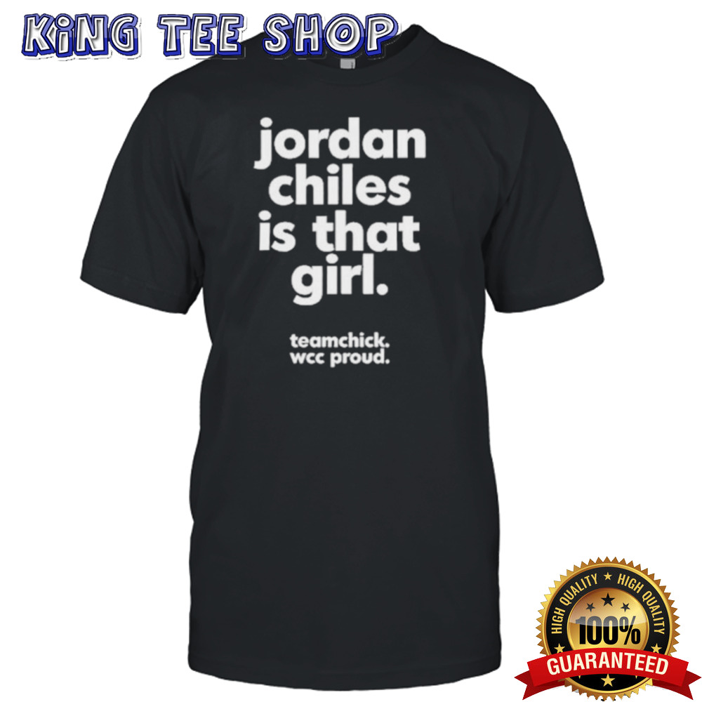 Spanny Lee Tampson Jordan Chiles Is That Girl Shirt