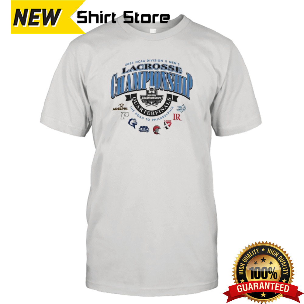 2024 NCAA Division II Men’s Lacrosse Championship shirt