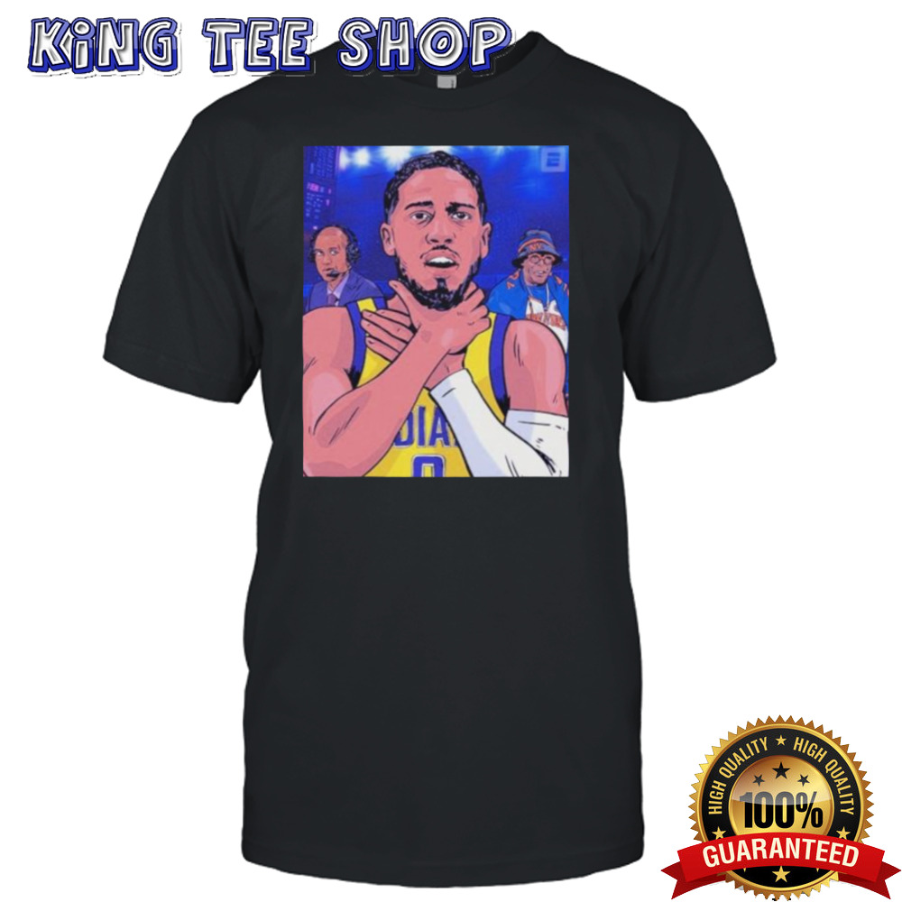 Tyrese Haliburton Choke Like Reggie Miller Tee Shirt