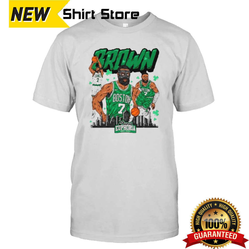 Jaylen Brown Boston Celtics Planet Euphoria Shirt