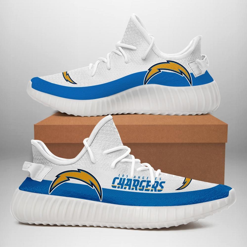 Los Angeles Chargers Custom Shoes Sport Sneakers Los Angeles Chargers Yeezy Boost - Yeezy Shoes