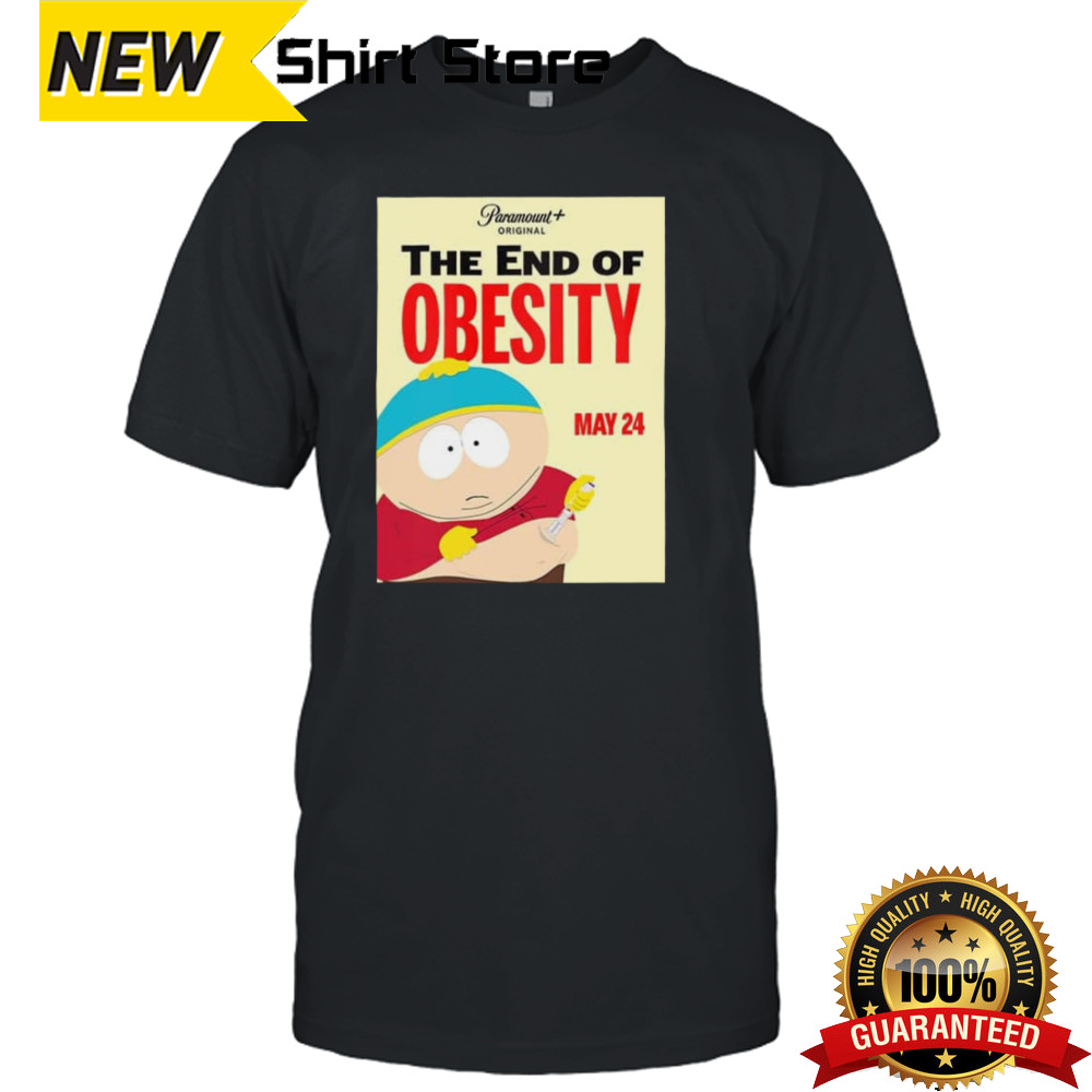 The End Of Obesity Premieres May 24 2024 On Paramout T-Shirt