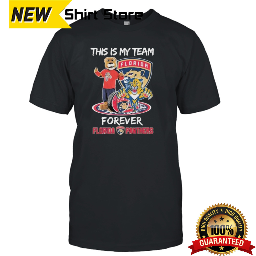 Florida Panther this is my team forever true fan NHL shirt