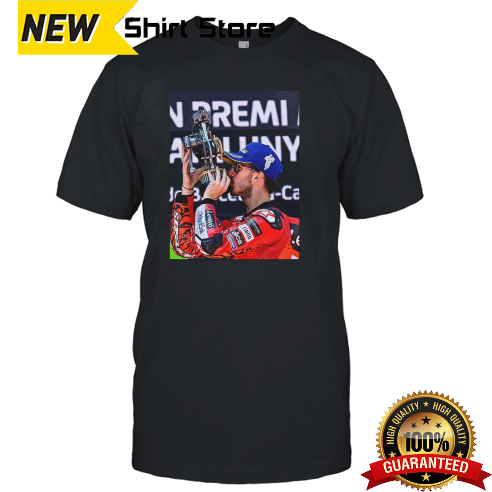 Francesco Bagnaia Champion Race Moto GP In Montmelo Barcelona 2024 Catalan GP shirt