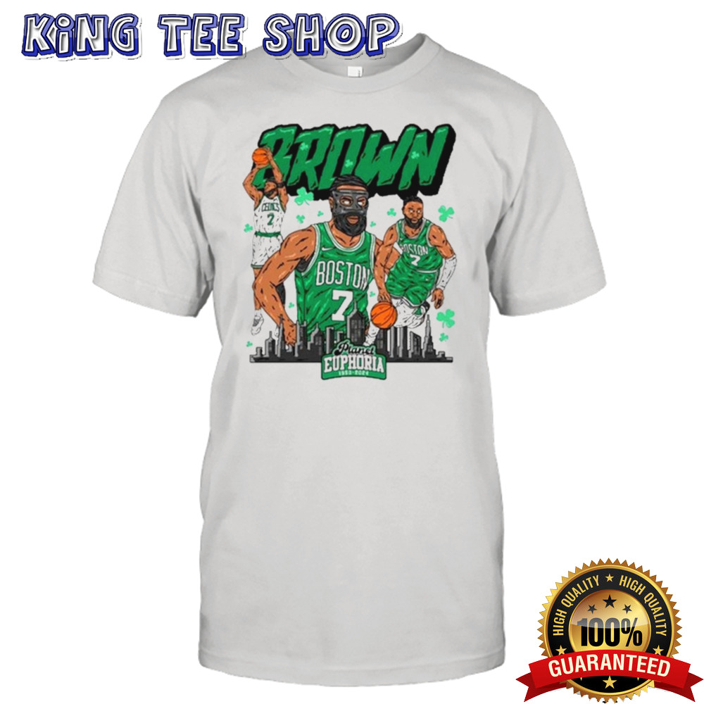 Jaylen Brown Boston Celtics Planet Euphoria shirt