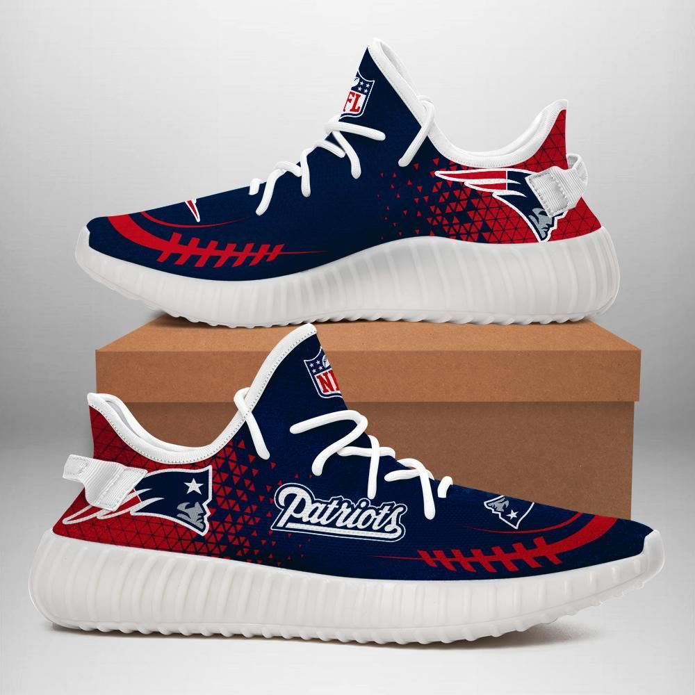 New England Patriots Custom Shoes Sport Sneakers New England Patriots - Yeezy Shoes