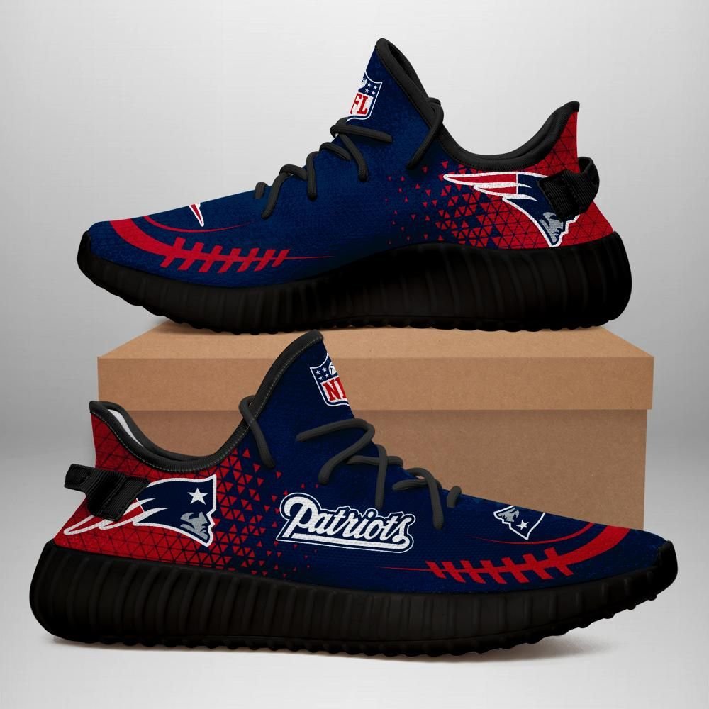 New England Patriots Unisex Sneaker Football Custom Shoes New England Patriots - Yeezy Shoes