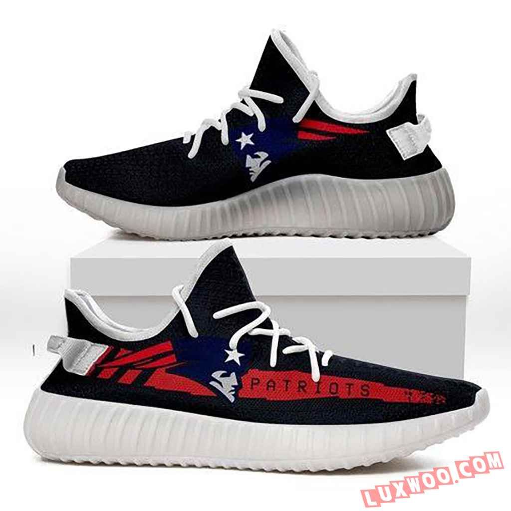 New England Patriots Yeezy Shoes Sport Sneakers - Yeezy Shoes