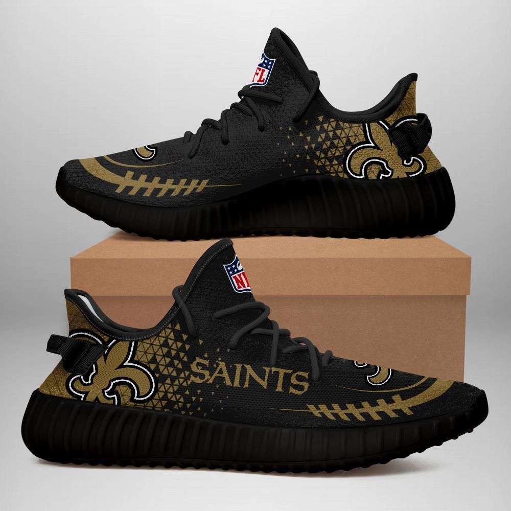 New Orleans Saints Unisex Sneaker Football Custom Shoes New Orleans Saints - Yeezy Shoes