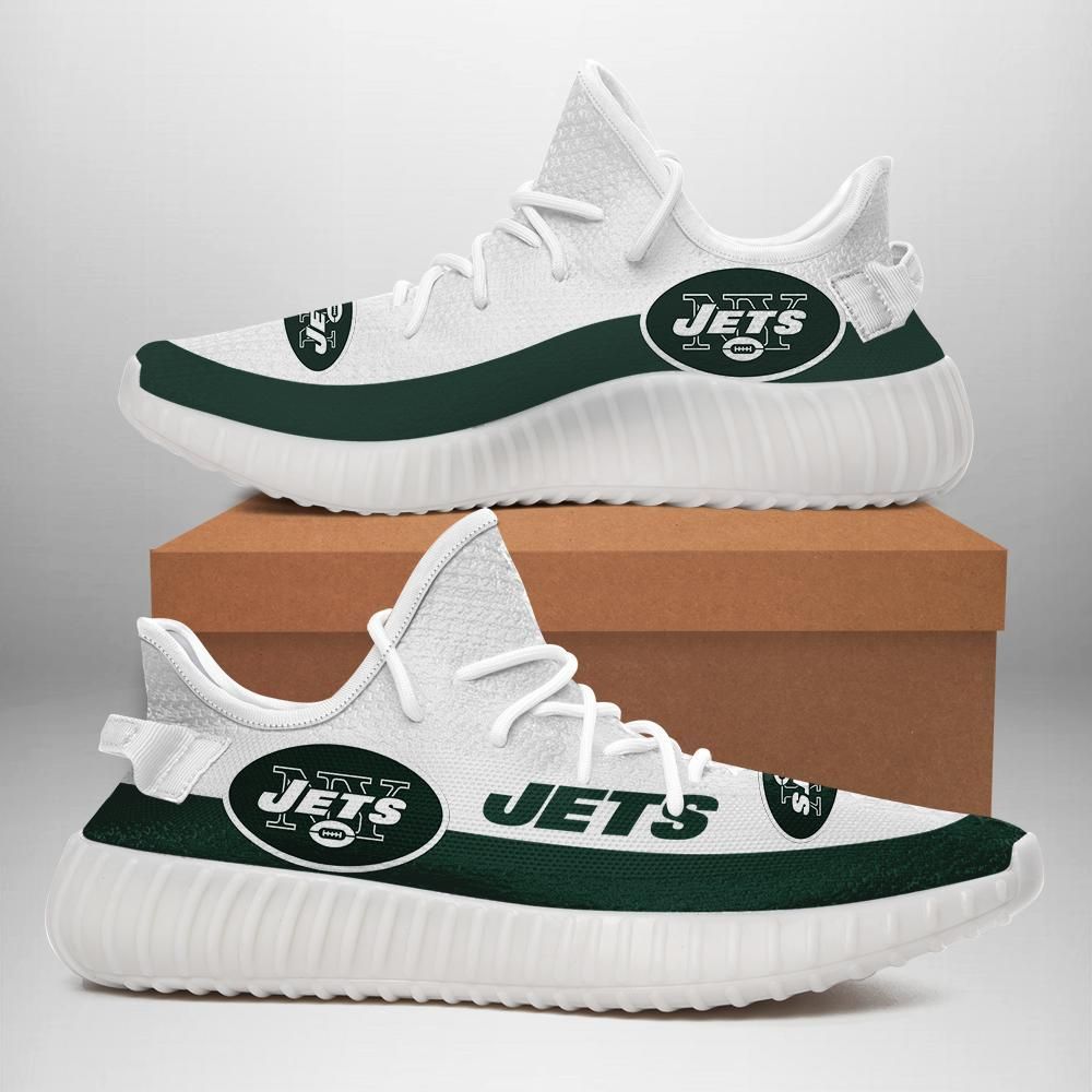 New York Jets Custom Shoes Sport Sneakers New York Jets  - Yeezy Shoes