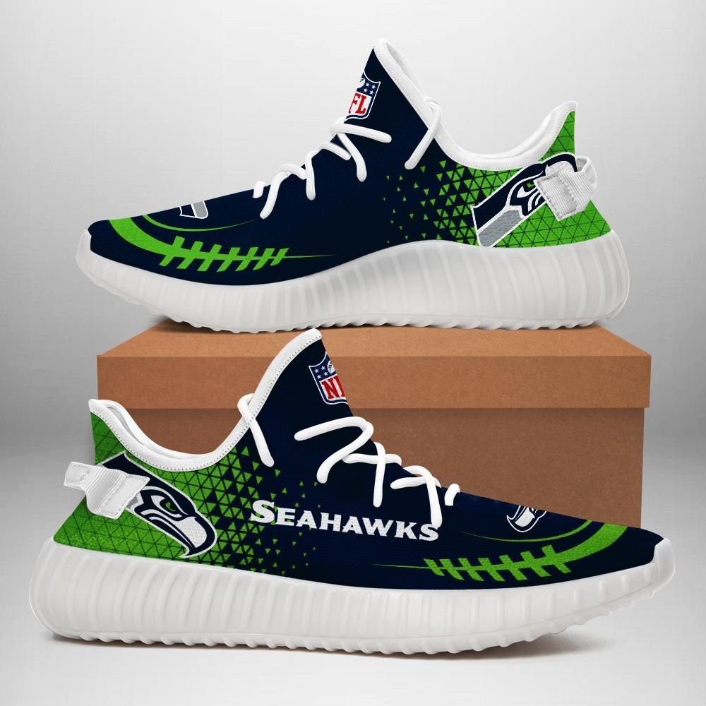 Seattle Seahawks Custom Shoes Sport Sneakers Seattle Seahawks  - Yeezy Shoes