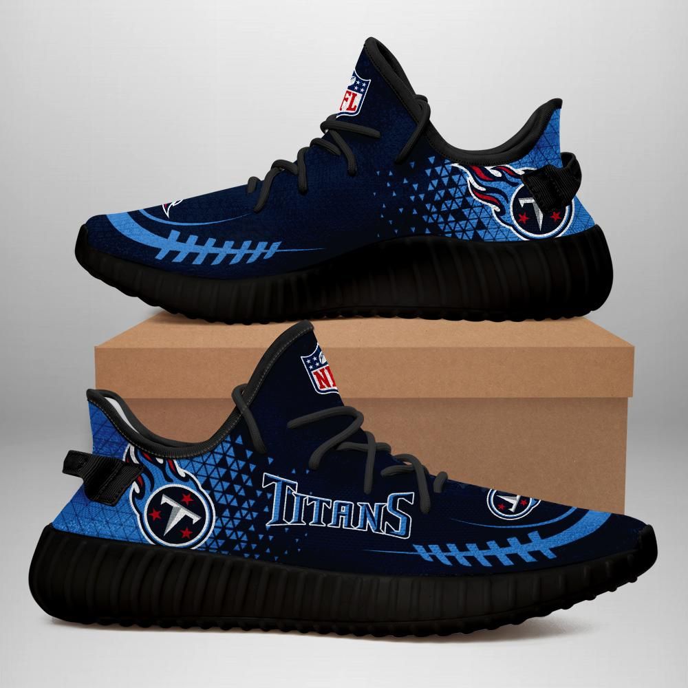 Tennessee Titans Unisex Sneaker Football Custom Shoes Tennessee Titans - Yeezy Shoes