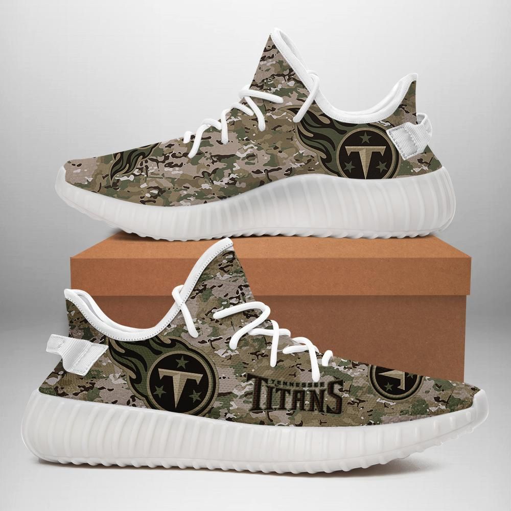 Tennessee Titans Us Military Camouflage Custom Shoes Sport Sneakers Tennessee Titans - Yeezy Shoes