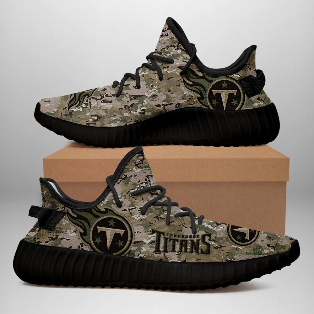 Tennessee Titans Us Military Camouflage Unisex Sneaker Football - Yeezy Shoes