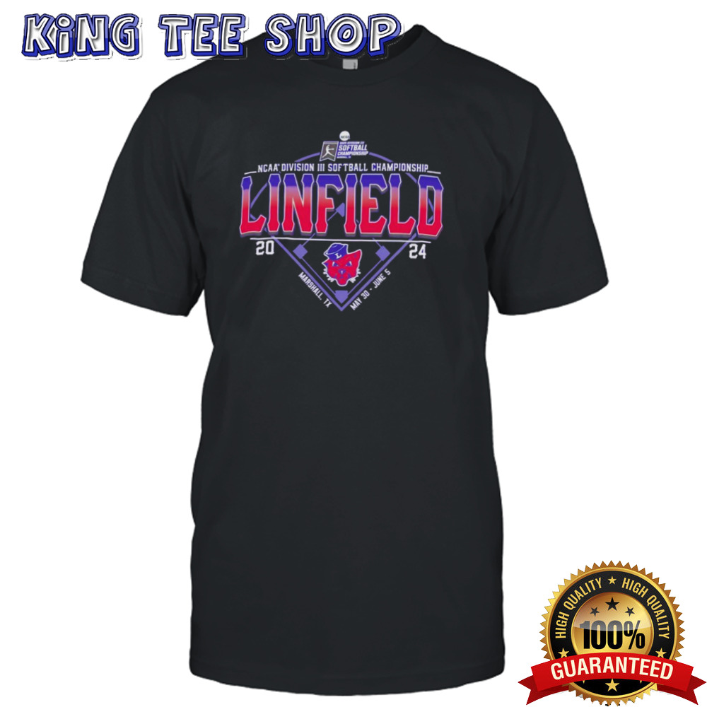 Linfield Wildcats 2024 NCAA Division III Softball Championship shirt