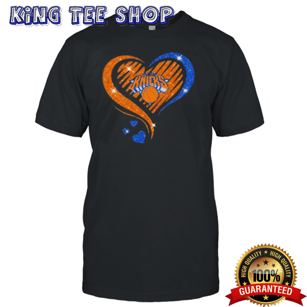 Official Knicks Basketball Hearts shirt