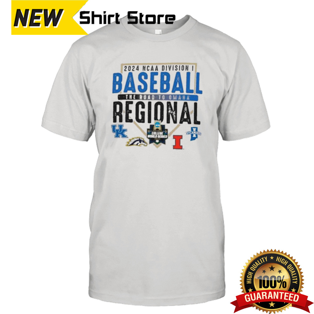 2024 NCAA Division I Baseball Regional – Kentucky Shirt