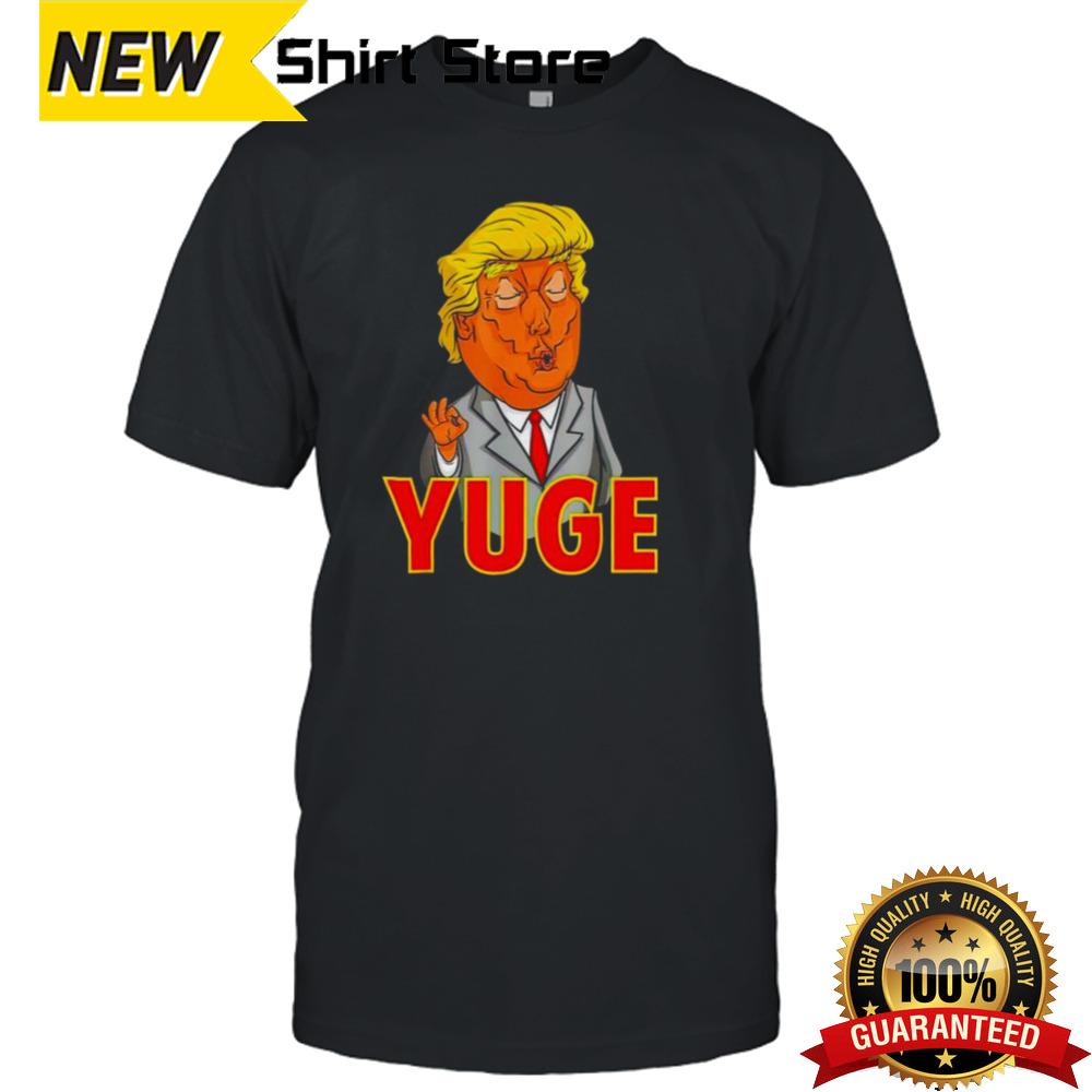 Donald Trump Yuge Cartoon T-shirt