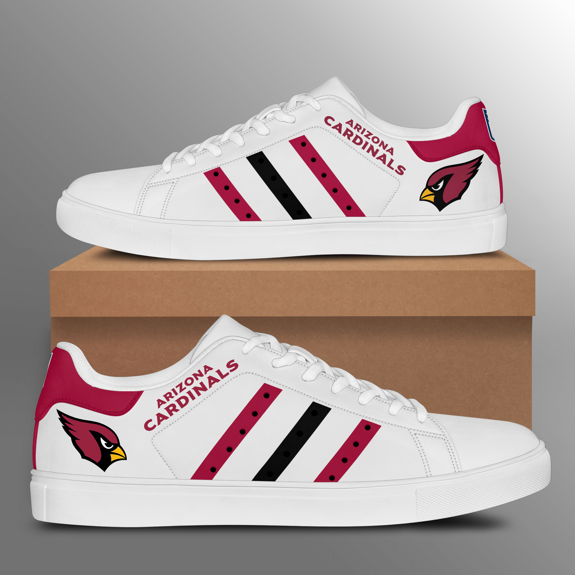 Arizona Cardinals Stan Smith Shoes - V1