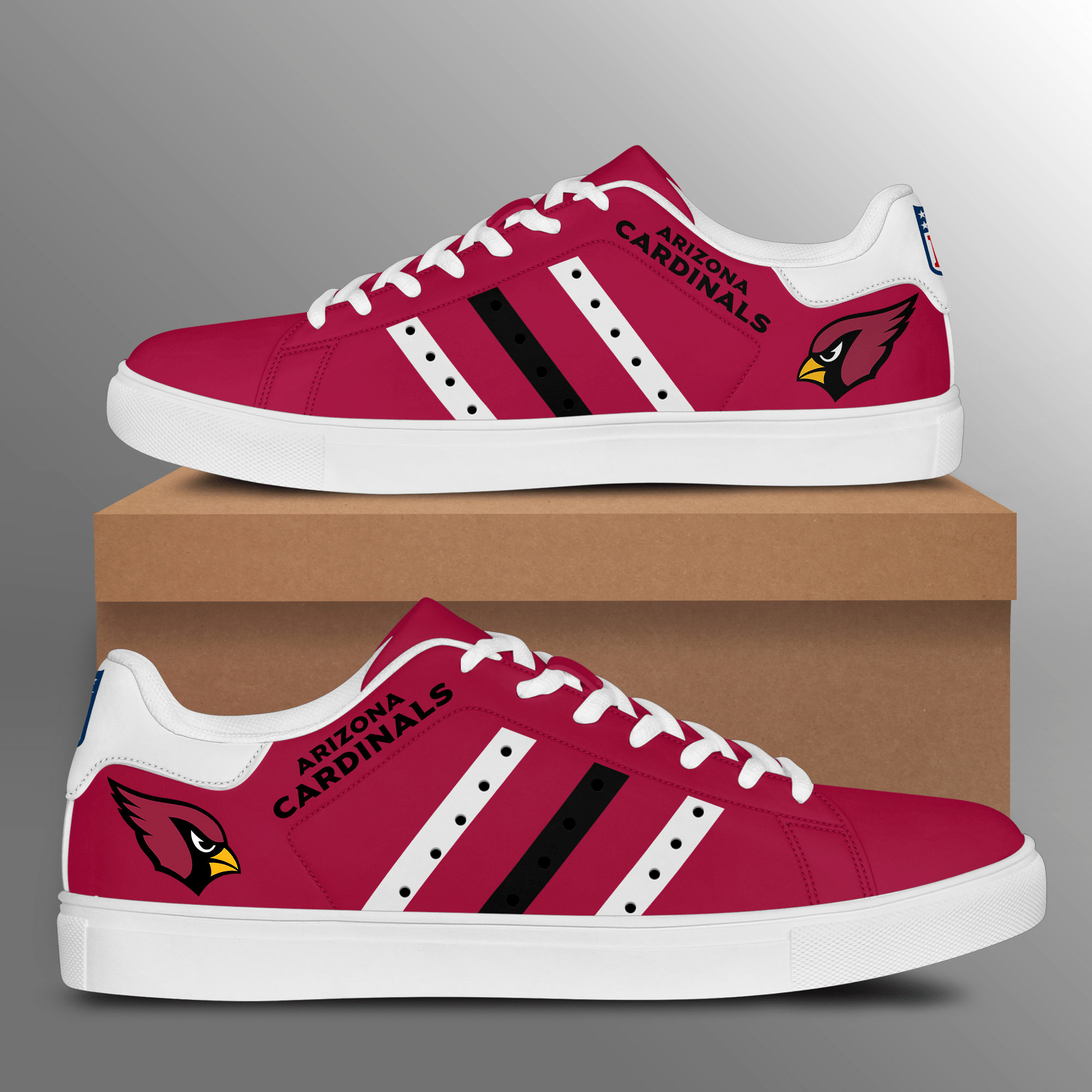 Arizona Cardinals Stan Smith Shoes - V2