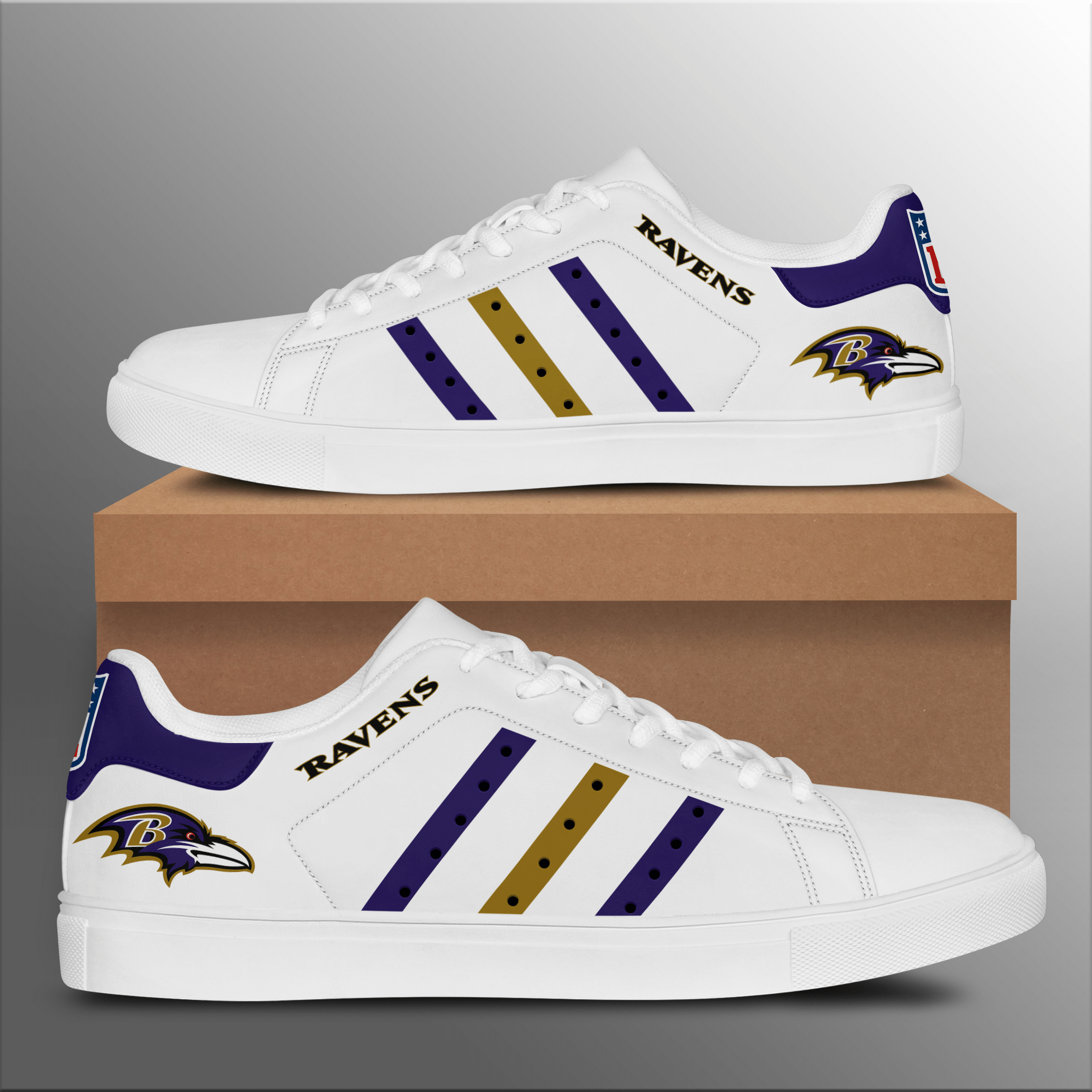 Baltimore Ravens  Stan Smith Shoes