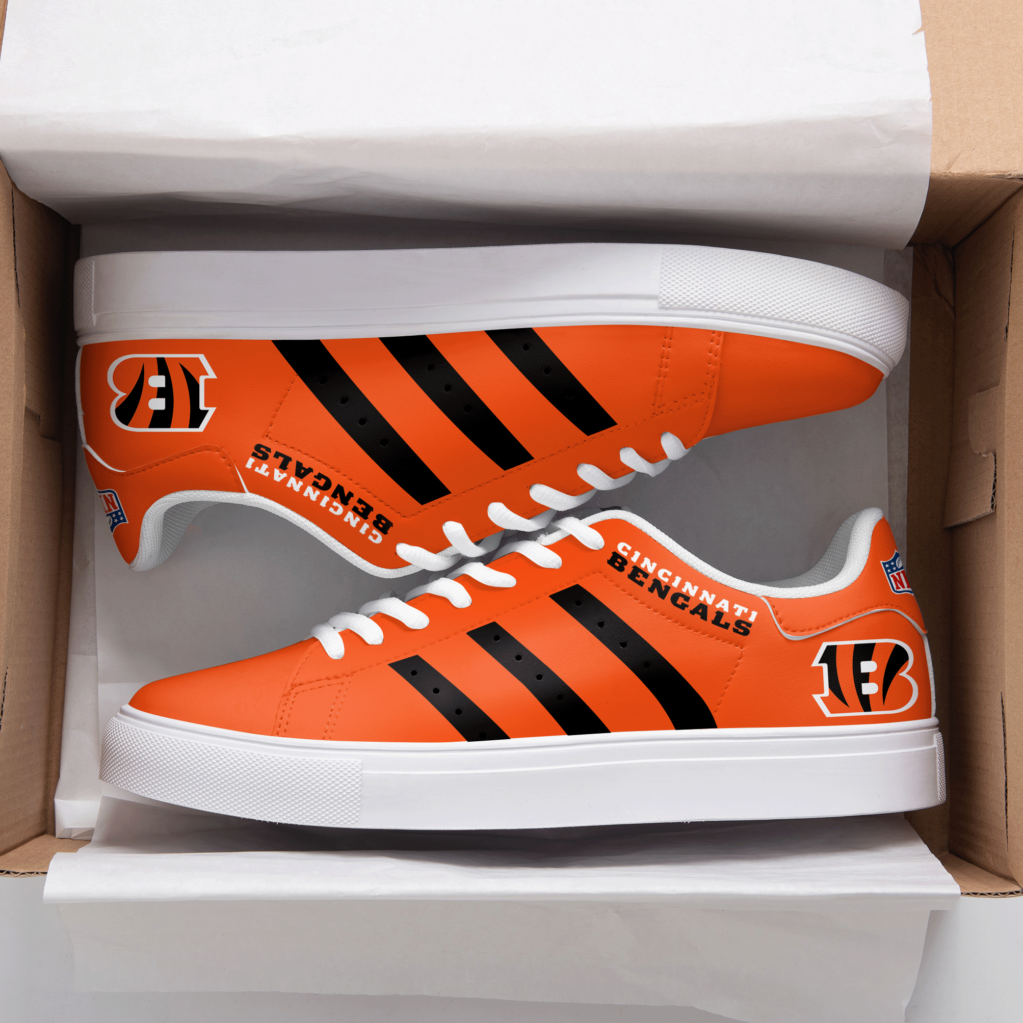 Cincinnati Bengals Stan Smith Shoes