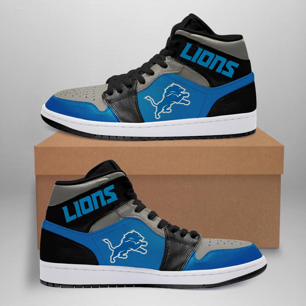 Detroit Lions Jordan Sneakers Shoes