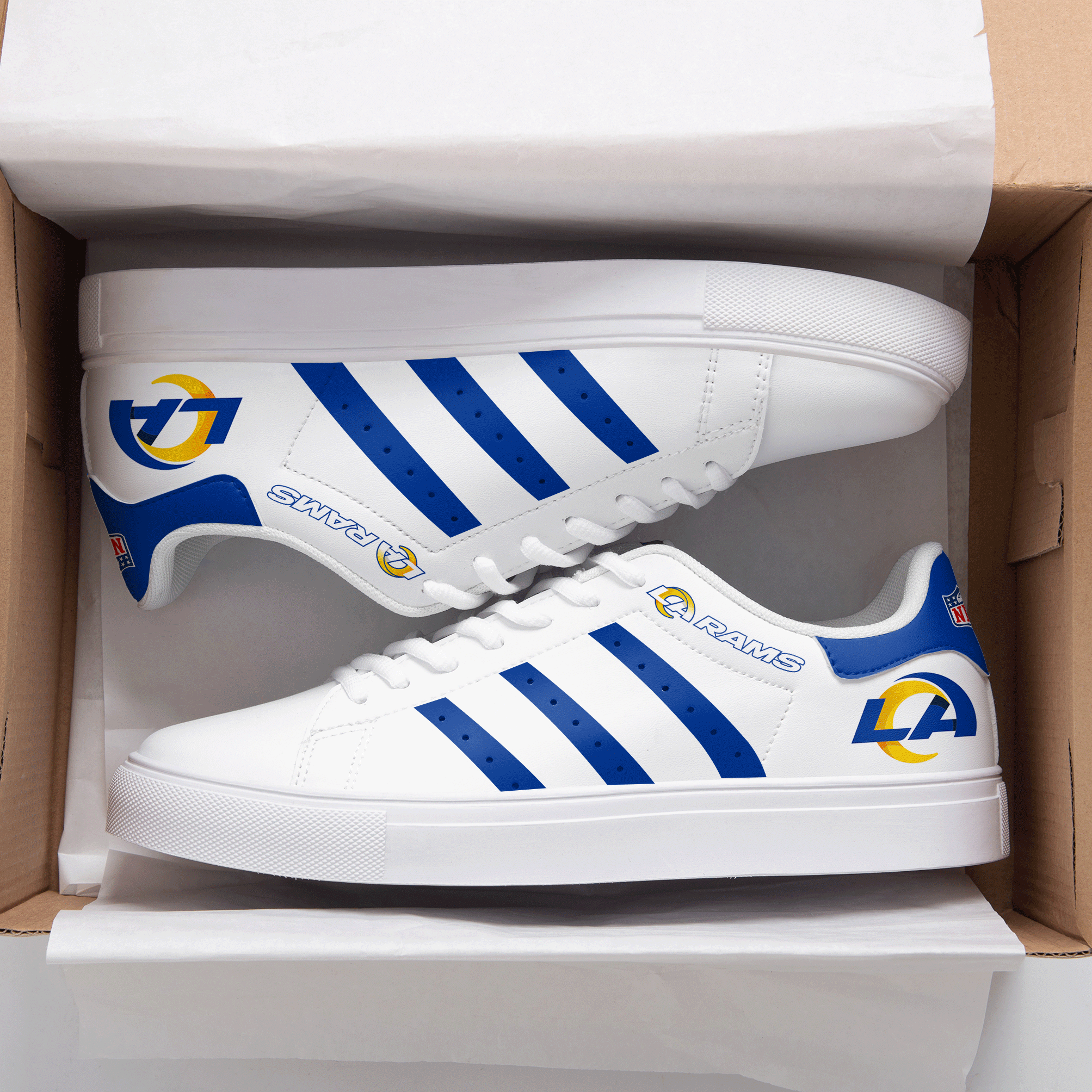 Los Angeles Rams Stan Smith Shoes V8