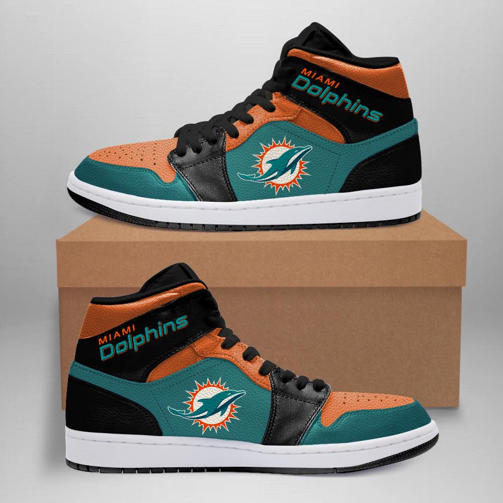 Miami Dolphins Jordan Sneakers Shoes