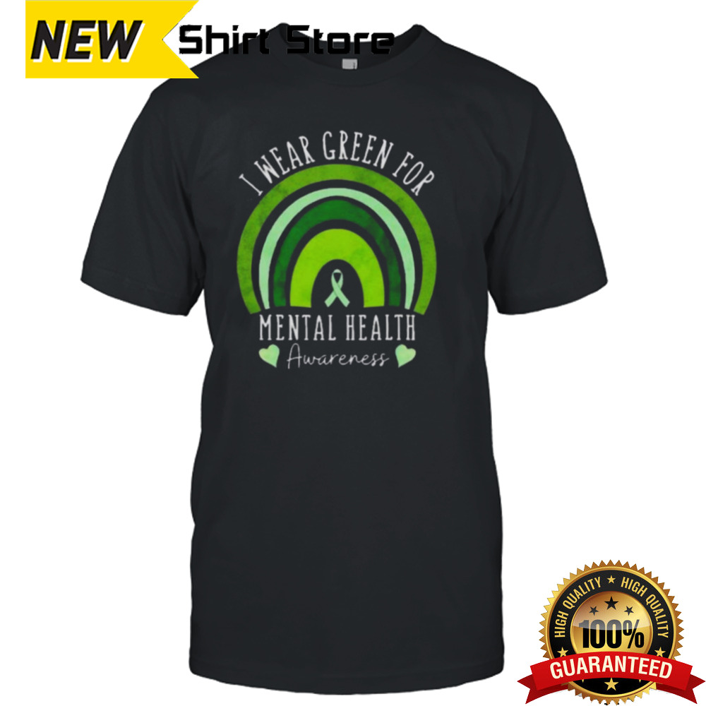 I Wear Green Tal Health Awareness Month Shirt