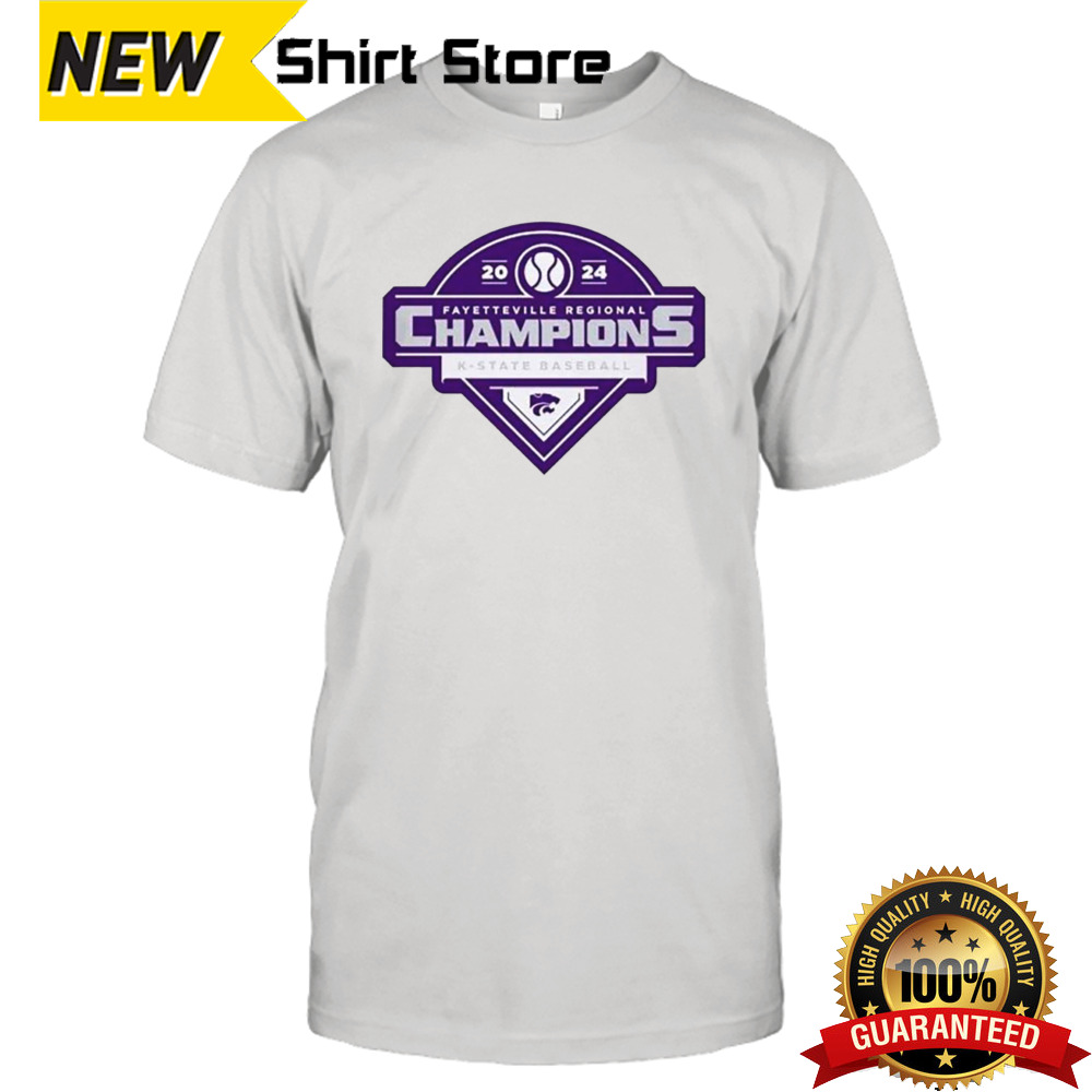 Kansas State Baseball Champions The NCAA Fayetteville Regional 2024 Classic T Shirt