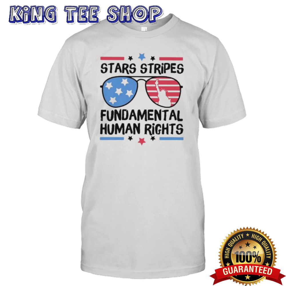 Stars Stripes – Feminist Fundamental Human Rights Shirt