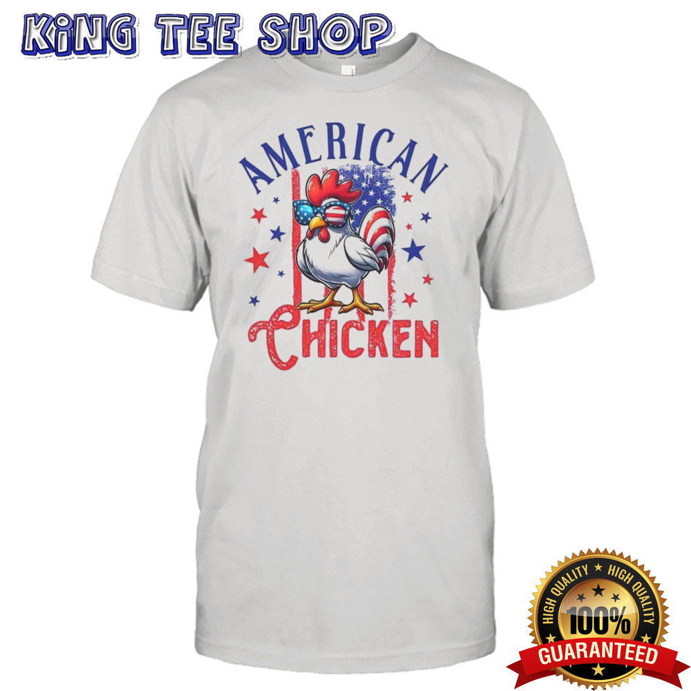 chicken 4th Of July Comfort T shirt