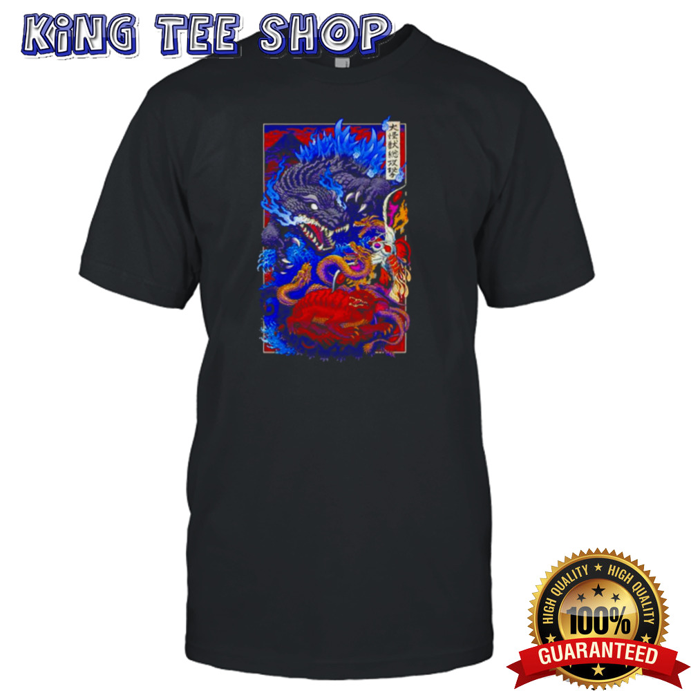 Godzilla Mothra and King Ghidorah Millennium Series shirt