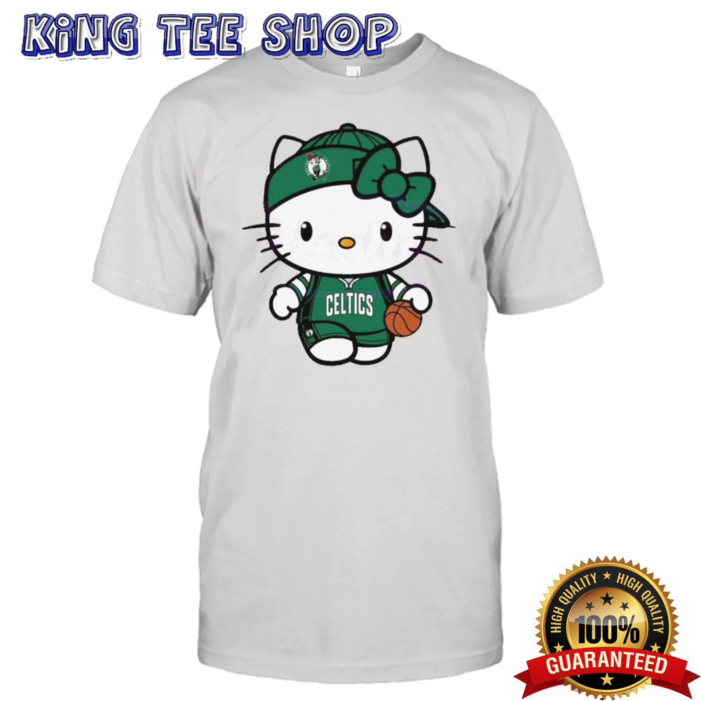 Hello Kitty Boston Celtics NBA Basketball Shirt