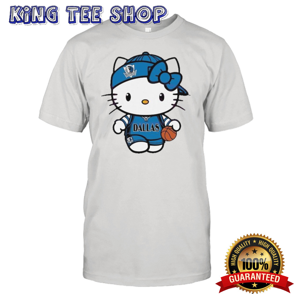 Hello Kitty Dallas Mavericks NBA Basketball Shirt