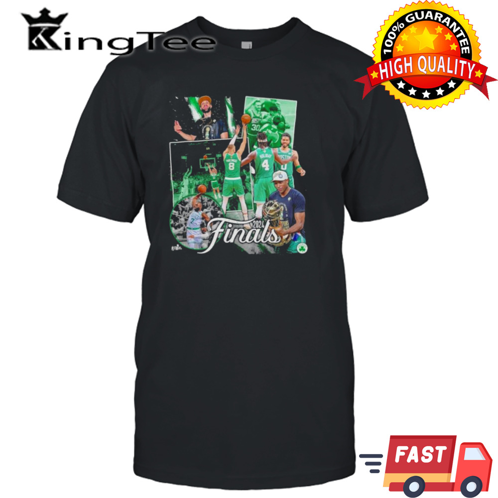 Boston Celtics 2024 NBA Finals Player Moments Vintage T-Shirt