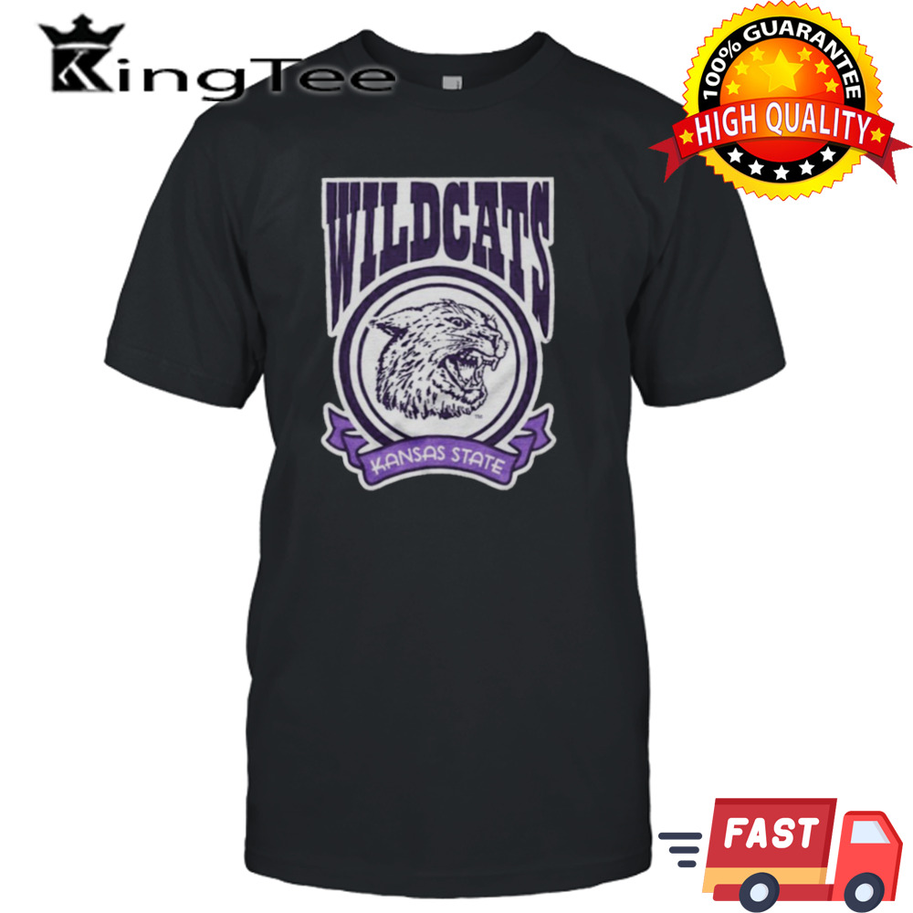 Kansas State Wildcats Cola Design Royal shirt